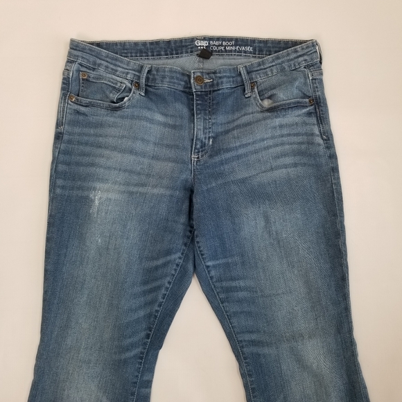 Gap Baby Boot Bootcut Jeans Size 14 - Picture 2 of 5